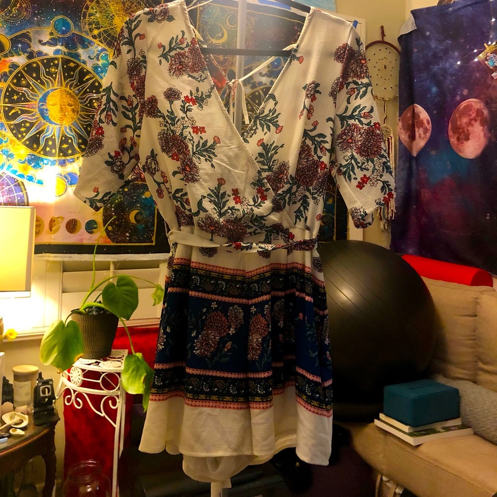 Floral romper